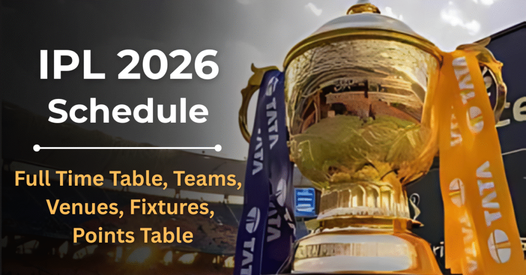 IPL Schedule