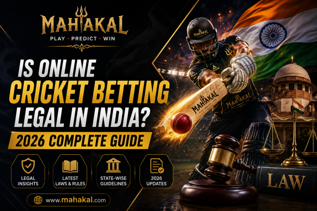 Online Cricket Betting Legal